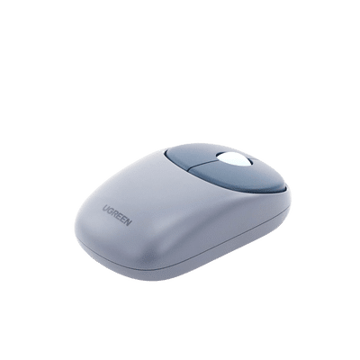 Mouse Inalámbrico FUN | Recargable| 2.4G & Bluetooth | 4 Niveles de DPI | Silencioso | Ergonómico | 5 Botones | Compatible con Windows, macOS 10.5, Android iOS Linux y Chrome OS | Color Azul. - Image 3