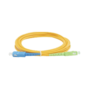 Jumper de Fibra Óptica Monomodo SC/APC-SC/UPC Simplex de 3 metro, 3mm