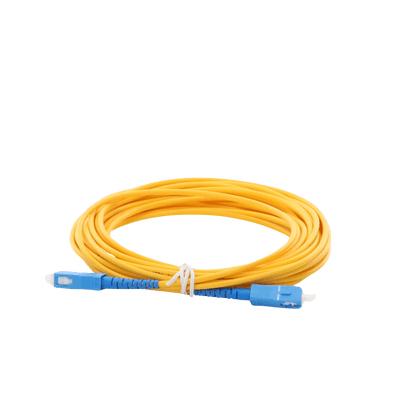 Jumper de Fibra Óptica Monomodo SC/UPC-SC/UPC Simplex de 6 metro, 3mm - Image 4