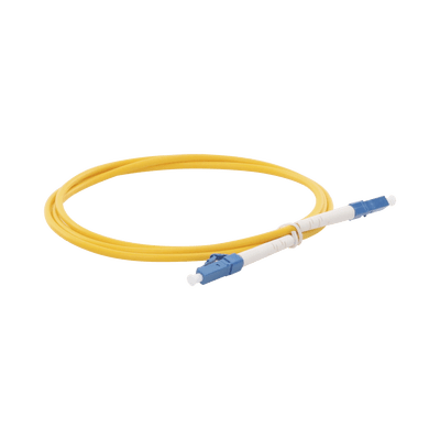 Jumper de Fibra Óptica Monomodo LC/UPC-LC/UPC Simplex de 1 metro, 3mm