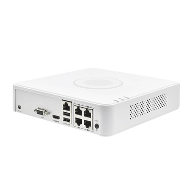 NVR 4 Megapixel (Compatible con Cámaras ACUSENSE) / 4 canales IP / 4 Puertos PoE /1 Bahía de Disco Duro / Salida de Vídeo Full HD - Image 2