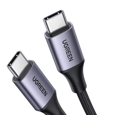 Cable USB-C a USB-C | 2 Metros | Potencia de Carga 240W | 48V/5A | PD3.1 /3.0 | 480 Mbps | Chip E-Market | Carcasa de Aluminio | Nylon Trenzado. - Image 3