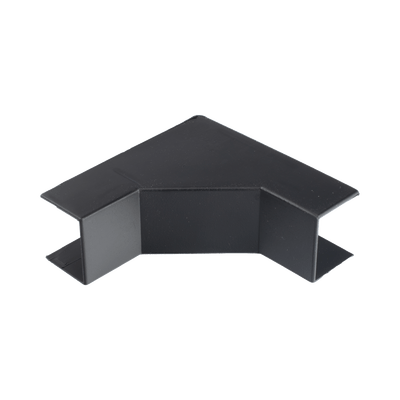 Esquinero Interior Color Negro de PVC Auto Axtinguible, Para Canaleta TMK-1720-N-CC (5220-02003) - Image 3