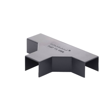 Sección en "T" Color Negro de PVC Auto Extinguible, Para Canaleta TMK-1720-N-CC (5240-02003) - Image 5