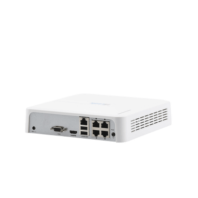 NVR 4 Megapixel (Compatibles con Cámaras AcuSense) / 4 Canales IP / 4 Puertos PoE+ / 1 Bahía de Disco Duro / Salida en Full HD - Image 2