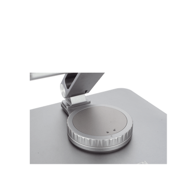 Soporte Giratorio de Aluminio para Laptop | Giratorio 360° | Función de Bloqueo | Soporta Laptops de 10 a 17.3''| Capacidad de Carga 5Kg | Excelente Estabilidad | Diseño Ergonómico | Altura y Angulo Ajustable | Plegable y Port&amp - Image 5