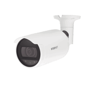 Cámara IP Tipo Bala 4 Megapíxel / Lente 4mm / IR 25M / WDR 120db / IP66 / H.265 & WiseStream / modo pasillo / POE 802.3af