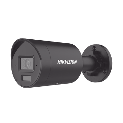 [Dual Light + 2 Micrófonos Integrados] Bala IP 4 Megapixel / Color Negro / Lente 2.8 mm / 40 mts Luz Blanca + 40 mts IR / ACUSENSE / Exterior IP67 / WDR 120 dB / PoE / ONVIF / Micro SD / Metal / ACUSEARCH