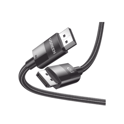 Cable DisplayPort 1.4 | Longitud 2m | Versión DP1.4 | 8K 7680x4320 a 60 Hz | Soporta 3D | HDR | Blindaje Interno Múltiple | Nylon Trenzado | Soporta 32.4Gbps.