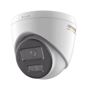 [Dual Light + ColorVu] Turret IP 2 Megapixel / Lente 2.8 mm / 30 mts IR + 30 mts Luz Blanca / Micrófono Integrado / ACUSENSE Lite / Exterior IP67 / dWDR / PoE / Micro SD