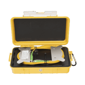 Bobina de Lanzamiento monomodo de 1 km con conectores SC/APC