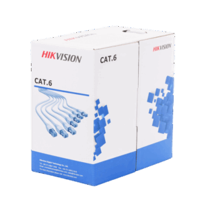 Bobina de Cable de 305 m (1000 ft) Cat 6 / 100% Cobre / Color Azul / Uso en Interior / PVC