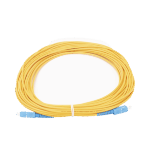 Jumper de Fibra Óptica Monomodo SC/UPC-SC/UPC Simplex de 20 metros,  3mm