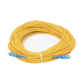 Jumper de Fibra Óptica Monomodo SC/UPC-SC/UPC Simplex de 50 metros,  3mm