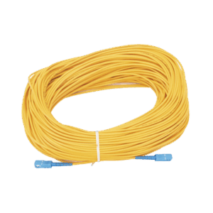 Jumper de Fibra Óptica Monomodo SC/UPC-SC/UPC Simplex de 80 metros,  3mm