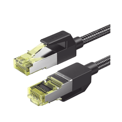 Cable Ethernet Cat7 CLASSâ… F/FTP Redondo con Malla de Nylon 3 Metros - Image 2