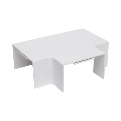 Sección en "T" Color Blanco de PVC Auto Extinguible, Para Canaleta TMK-4577 (5540-02001)