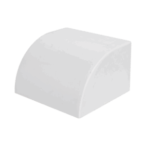 Tapa Final en Color Blanco de PVC Auto Extinguible, Para Canaleta TMK-4577 (5560-02001)