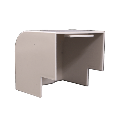 Esquinero Exterior Color Blanco de PVC Auto Axtinguible, Para Canaleta TMK-4577 (5510-02001) - Image 2