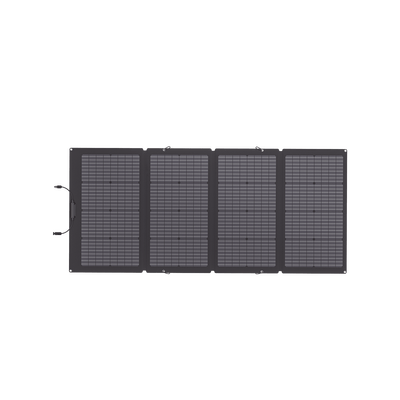 Módulo Solar Bifacial, Portátil y Flexible de 220W Recomendado para Estaciones Portátiles EFD330, EFD350 ó EFD500 / Ajuste de Ángulo / Carga Eficiente / Incluye Cable XT60 a MC4 - Image 3