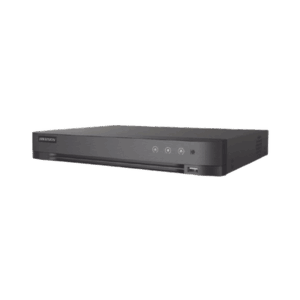 [Audio Bidireccional] DVR 4 Canales TurboHD + 1 Canal IP / 2 Megapixel (1080p) Lite / Acusense Lite (Evita Falsas Alarmas) / Audio por Coaxitron / 1 Bahia de Disco Duro / H.265+ / Salida de Vídeo Full HD