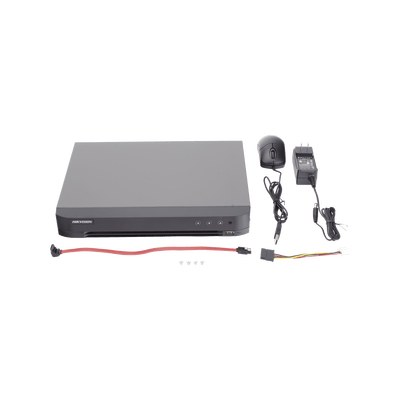 [Audio Bidireccional] DVR 4 Canales TurboHD + 1 Canal IP / 2 Megapixel (1080p) Lite / Acusense Lite (Evita Falsas Alarmas) / Audio por Coaxitron / 1 Bahia de Disco Duro / H.265+ / Salida de Vídeo Full HD - Image 6