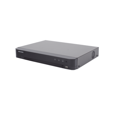 DVR 8 Canales TURBOHD + 8 Canales IP / 8 Megapixel (4K) / Audio de dos vías por Coaxitron / ACUSENSE / Reconocimiento Facial / 1 Bahía de Disco Duro / Salida de Video en 4K / H.265+ - Image 2