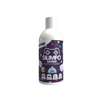 Silimpo Gamer La Espuma de Limpieza con Protección UV, Efecto Anti-Estático y Aroma a Chicle para tus Dispositivos Gaming.