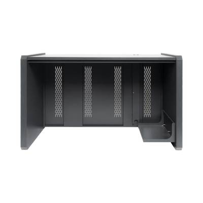 Escritorio Estación Mobiliaria Profesional de Monitoreo y Control / Videovigilancia / Acceso / Alarmas / Etc... / Metálica / Color Gris Oxford - Image 6