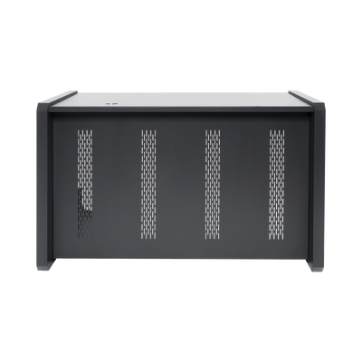 Escritorio Estación Mobiliaria Profesional de Monitoreo y Control / Videovigilancia / Acceso / Alarmas / Etc... / Metálica / Color Gris Oxford - Image 5