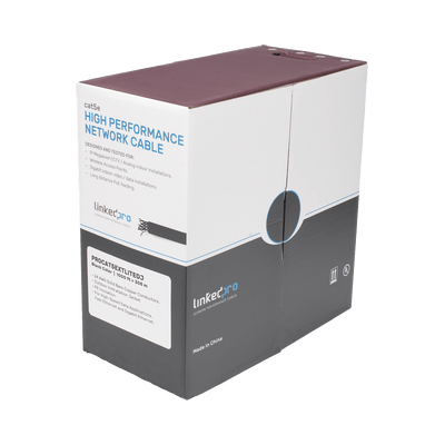 Bobina de Cable UTP 305 m, Cat5e Con DOBLE FORRO, para Exterior, CLIMAS EXTREMOS, Color Negro - Image 3