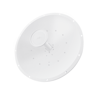 Antena Direccional RocketDish airMAX, ideal para enlaces Punto a Punto, frecuencia 5 GHz (4.9 - 5.8 GHz) de 34 dBi