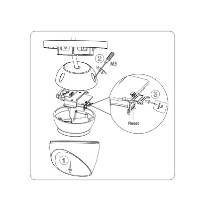 DAHUA IPC-HDW5241TMN-ASE-0280B - Cámara IP Domo Resolución de 2 MP/ Lente 2.8 mm/ ∢ 106°/ IR 50 mts/ IA WizMind/ Detección Facial/ Protección Perimetral/ Conteo de Personas/ Starlight/ PoE/ WDR/ H.265/ IP67/ Micrófono/ - Image 8