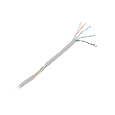 Bobina de cable de 305 m ( 1000 ft ) Cat5e, Aleación de Cobre y Aluminio ( CCA ), color Gris, Uso Interior. - Image 3