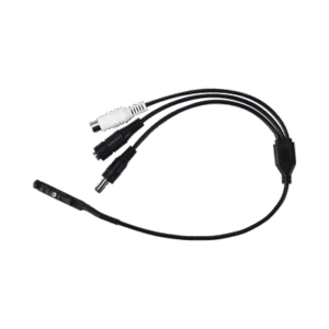 Micrófono con Cancelación de Ruido de Alta Fidelidad / Interior / 12 Vcc / Entrada RCA