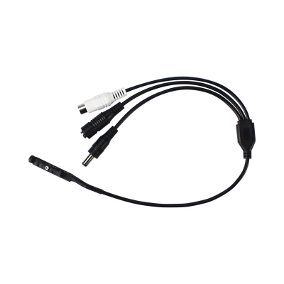 Micrófono con Cancelación de Ruido de Alta Fidelidad / Interior / 12 Vcc / Entrada RCA