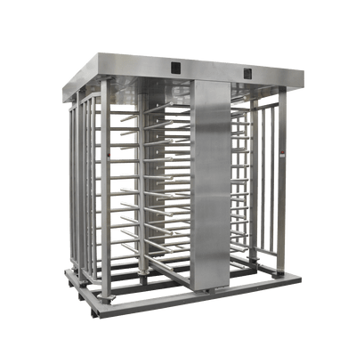 Torniquete Doble / Cuerpo Completo / Interior/Exterior / 100% Acero Inoxidable / Acabado de Lujo / Alto Tráfico