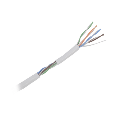 Bobina de 305 m (1000 ft) Cat5e, aleación de cobre y aluminio ( CCA ) color blanco, uso interior - Image 3