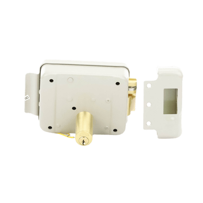 Cerradura Eléctrica / Incluye Llave /Con Botón integrado / Izquierda / Exterior - Image 5
