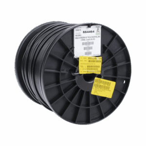 Bobina de 1000 ft ( 305 m ) Cat5e con gel para exterior, color Negro, para aplicaciones en sistemas de redes de datos y cableado estructurado.Uso intemperie.