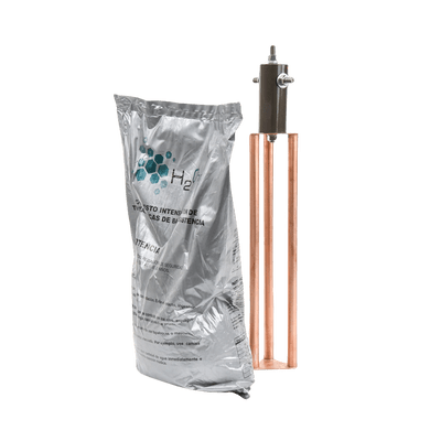 Electrodo para corriente máxima de 45 Amp. con Filtro y Compuesto H2Ohm. - Image 2