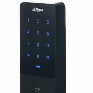 DAHUA DHI-ASI1201E-D-V1 Control de Acceso Independiente con teclado touch y tarjetas ID / 30,000 Usuarios / 60,000 Registros  / TCP / IP /  Soporta lectora esclavo Wiegand y RS-485 / Uso Exterior IP66/ Salida de voltaje 12v 1A / DSS Pro