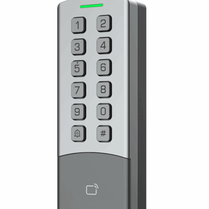 DAHUA DHI-ASI1201M-MEW - Control de Acceso Standalone Antivandálico / Tarjeta y Password/ IP65 & IK08/ 10,000 Usuarios, Passwords y Tarjetas/ Conectividad WiFi & RJ-45/ 10,000 eventos/ Soporta Lectura de Tarjetas MiFare & ID/
