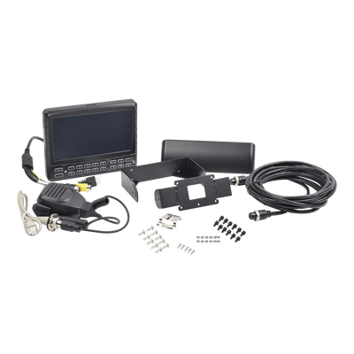 Panel de Control Dáctilar Multifuncional con Monitor de 7" / Soporta Audio de Dos Vías / Compatible con DVR´s Móviles XMR Epcom - Image 4