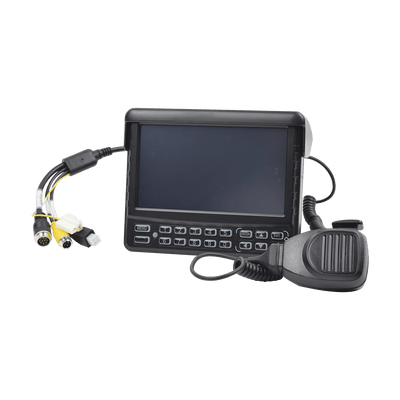 Panel de Control Dáctilar Multifuncional con Monitor de 7" / Soporta Audio de Dos Vías / Compatible con DVR´s Móviles XMR Epcom