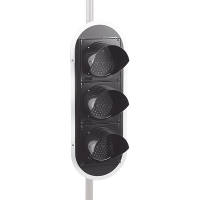 Semáforo / Señalización Rojo, Verde y Amarillo / Diametro 200mm / LED / 110vca. - Image 3