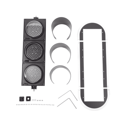 Semáforo / Señalización Rojo, Verde y Amarillo / Diametro 200mm / LED / 110vca. - Image 6