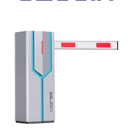 WEJOIN WJNSBG201L345 - Barrera Vehicular Izquierda, Brazo de 4.5 Metros Velocidad 3 Segundos, Motor de Alto Flujo Sin Resortes, 5 Millones de Ciclos, Fácil Cambio de Dirección