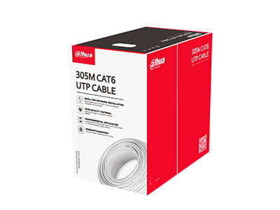 DAHUADH-PFM920I-6UN-C-white- Bobina de Cable UTP Cat 6 100% Cobre/ Color Blanco/ 305 Metros/ para Interior/ Ideal para Redes y Video/ Certificado CPR Eca Retardante/ Estandares Q/DXJ 067-2019, EN50575-2014/  LSZH/ - Image 4