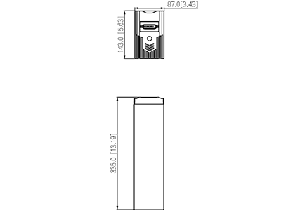 DAHUA DH-PFM350-360-A - UPS de 600VA/360W/ Linea Iteractiva/ Entrada y Salida de 110 Vac +-10%/ Estabilizador de Voltaje AVR/ Diseño Compacto/ - Image 4